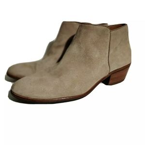Sam Edelman Taupe Petty Booties Size 9
